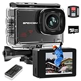Apexcam M80 mit 64G Karte Action Cam 4K60FPS 48MP WLAN Sportskamera...