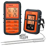 ThermoPro TP08 Barbecue Funk Grillthermometer Set Digitales Bratenthermometer BBQ...
