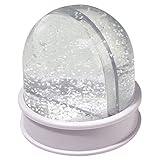RAYHER - Schneekugel, � 90 mm,H. 95 mm,Fotogr��e: B.70 H.63 mm