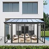 HOME DELUXE - Wintergarten Amaris - Anthrazit- B/T/H: 312/224 x 428 x 300 cm -...