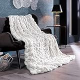 Delindo Lifestyle Webpelzdecke Oxford, kuschelige Kunstfell Wohndecke, flauschig...