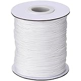 1,0 mm Weiß Geflochtene Lift Shade Cord Zugschnur für Jalousien Aluminium Blind Shade,...