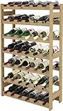 MODO24 Flaschenregal, Weinschrank, Weinständer, Getränkeregal, Weinflaschenhalter,...