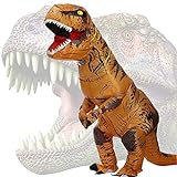 JASHKE Trex Kostüm Aufblasbare Kostüme Tyrannosaurus Rex Anzug Dinosaurier Kostüm...
