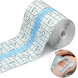 Nuyoah Wasserdicht Transparent Bandage 10cm x 10m Duschpflaster Wasserfest Groß...