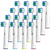 REDTRON Aufsteckbürsten für Oral B 16er, Elektrische Zahnbürsten-Ersatzköpfe für...