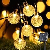 OxyLED Solar Lichterkette Außen, 6.5M 30LED Solar Lichterkette Aussen...