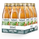 hohes C Apfel naturtrüb (12 x 0,5l), 100% Saft, Apfelsaft, Vitamin C, ohne Zuckerzusatz...