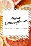 Meine Zitruspflanzen Düngung | Pflege | Schnitt: Notizbuch für...