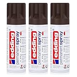 edding Permanent Spray Premium-Acryllack schokoladenbraun 200ml RAL 8017 –...