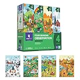 mierEdu – Lernpuzzle Level 4 – Vier Jahreszeiten I Fördert Beobachtungsgabe +...