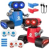 Roboter Kinder Spielzeug, Wiederaufladbares Ferngesteuerter Roboter mit...