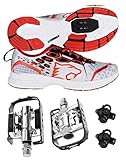 Venzo Mountain Herren Fahrrad Shimano SPD Schuhe + Pedale & Cleats – Gut für...