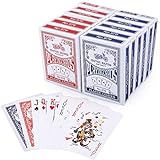 LotFancy 12X Spielkarten Pokerkarten Playing Cards, Poker Kartendeck Profi Standard für...