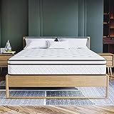 wowttrelax Matratze 140x200 H3 mittelweich 24cm höhe Federkernmatratze,...