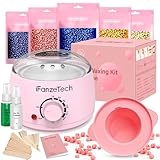 iFanzeTech Wax Maschine Waxing Set Frauen: Wachs Haarentfernung - Wachswärmer...
