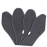 KOCKSHION 2Paare Bambuskohle Schuhpads Atmungsaktive Fußpflegesohlen für Schuhzubehör...