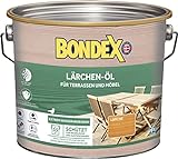 Bondex Lärchen Öl 2,5 L für 55 m² | Extrem wasserabweisend | Schützt vor...