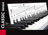 TonGenau® Klaviatur Schablone 3mm Version - Klavier lernen leicht gemacht - von...