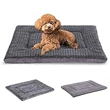 BVAGSS Orthopädisches Hundebett, Waschbar Hundekissen flauschig Hundematte,...