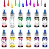 Waysroma Lebensmittelfarbe 12 Farben x 6ml