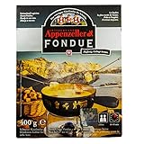 Food-United Schweizer-Käse Appenzeller-Fondue-Käse 2x 400g Swiss Schweizer Käsefondue...