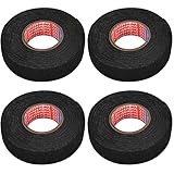 Disnace 4 Stücke KFZ Gewebeband, 19 mm x 15 m Auto Kabelbaum Filzband,...