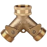 VSPPJYFG Sanitärarmaturen Kugelhahn-Schlauchrohrverteiler 3/4 Zoll Messing...