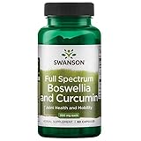 Swanson, Full Spectrum Boswellia and Curcumin, Weihrauch und Kurkuma, 60...