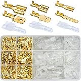 Winfred 480 Stück Flachsteckhülsen Set, Flachstecker Männlich Weiblich...