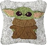 Myriad Choices Knüpfteppich Zum Selber Knüpf-Sets mit Kissen knüpfen-Set 43x43cm...
