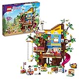LEGO 41703 Friends Freundschaftsbaumhaus mit Minipuppen, Natur-Lernspielzeug für Mädchen...