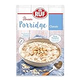 RUF Porridge Classic, gesunder Frühstück-Snack aus Vollkorn-Haferflocken, besonders...