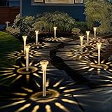 SonPen Solarlampen für Außen 6 Stück LED Solarleuchten Garten, IP65 Wasserdichte...