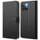 HOOMIL Handyhülle für iPhone 14 Plus, Premium Leder Klappbar Hülle, mit Kartenfach &...