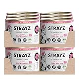 STRAYZ - Bio Katzenfutter in Soße - Rind & Rote Bete: Getreidefreies Katzenfutter hoher...