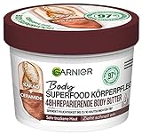 Garnier Body Superfood Körperpflege 48h reparierende Body Butter mit Kakaobutter und...