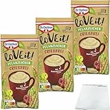usy Bundle für Dr. Oetker LoVE it! pflanzlicher Grießbrei 3er Pack (3x49g Beutel) + usy...