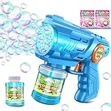 Seifenblasenpistole Seifenblasenmaschine Kinder Seifenblasen Machine: LED Licht...