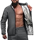 RDX Schwitzanzug Zum Abnehmen, Saunaanzug REACH OEKO TEX 100 ZERTIFIZIERT, Sauna Suit...