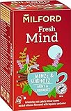 Milford Fresh Mind | Süßholz & Minze | Kräutertee mit Lakritz-Minze-Aroma | 20...