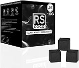 RS COCO 26er 1kg Premium Kokosnuss Kohle - Naturkohle BBQ Kokos Coal Briketts...