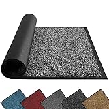 Mibao Türmatte, 40 x 60 cm, schwarz grau, saugfähig, für den Innen- und...