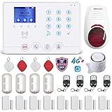Wolf Guard W4Q-W03 WiFi + 4G Wireless Home Einbrecher Alarmanlage Kit Tuya...