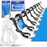KESSER® Pool Aufroller Premium Aufrollsystem 1,05m - 6,15 m für Solarplane | mobiles...