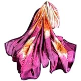 FAIRYGATE Seidentücher Damen Seidenschal Halstuch Nickituch Schals und Tücher Schal für...