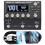 Boss GT-1000Core Multi-Effektgerät + keepdrum Klinkenkabel