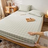 BAJIN spannbettlaken boxspringbett passt Sich eng an Ihre Matratze an 90x200cm+25cm...