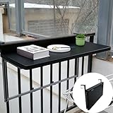 NEZIH Balkontisch Klappbar Hängetisch, Balkon Hängetisch Klappbar, Hängender...