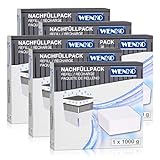 Wenko 50250100 Design Raumentfeuchter Cube Nachfüller 1000g (6er Pack)